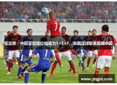 亚足联：中超亚冠席位缩减为1+1+1，泰国足球联赛超越中超